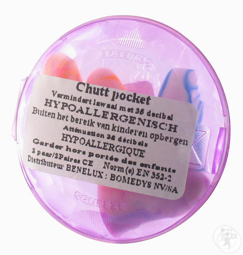 Chutt Pocket Bouchons D'Oreille En Mousse 2 Paires