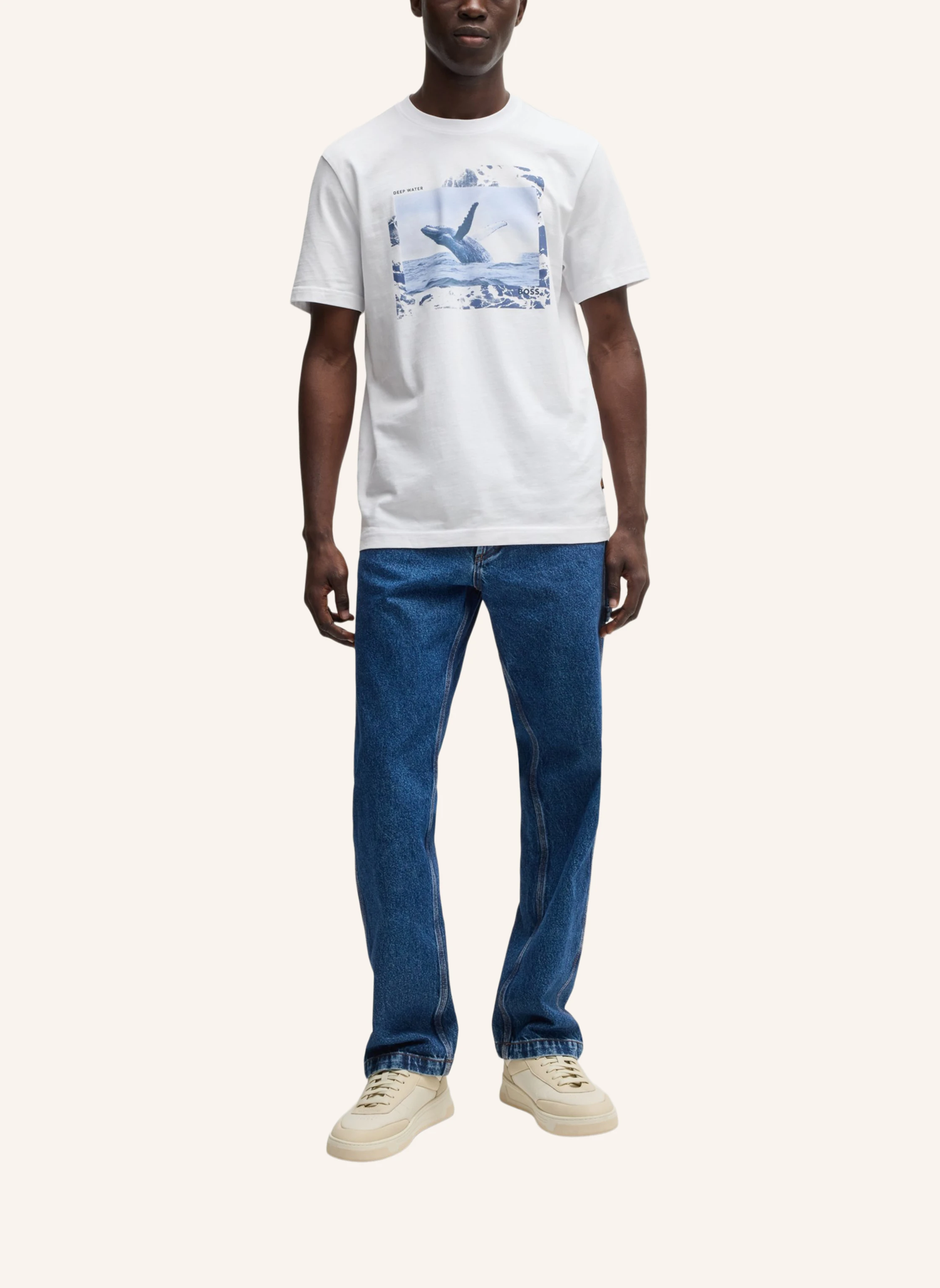 BOSS T-Shirt TE_DUNETRACE Regular Fit