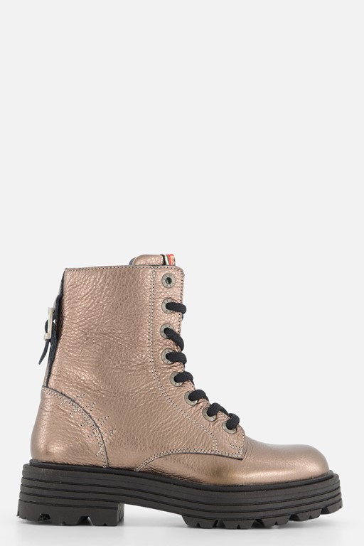 Red-Rag Veterboots brons Leer