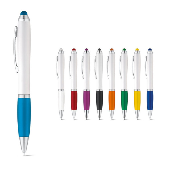 hi!dea 91634 - Stylo avec mécanisme twist et clip en métal