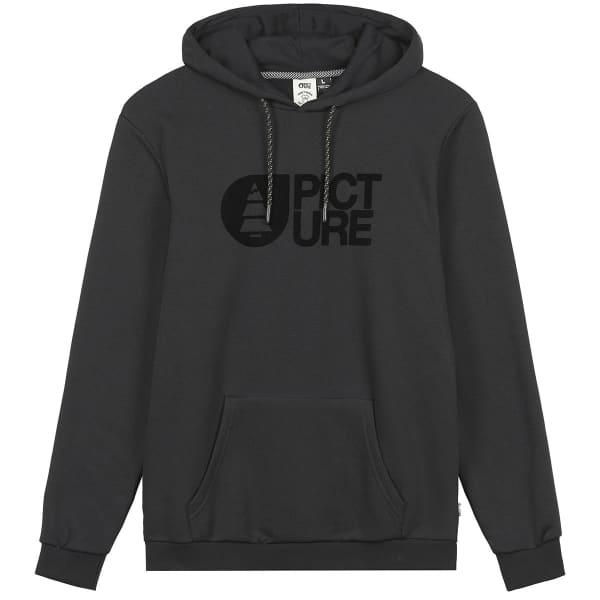 Sweatshirt PICTURE BASEMENT FLOCK HOODIE BLACK