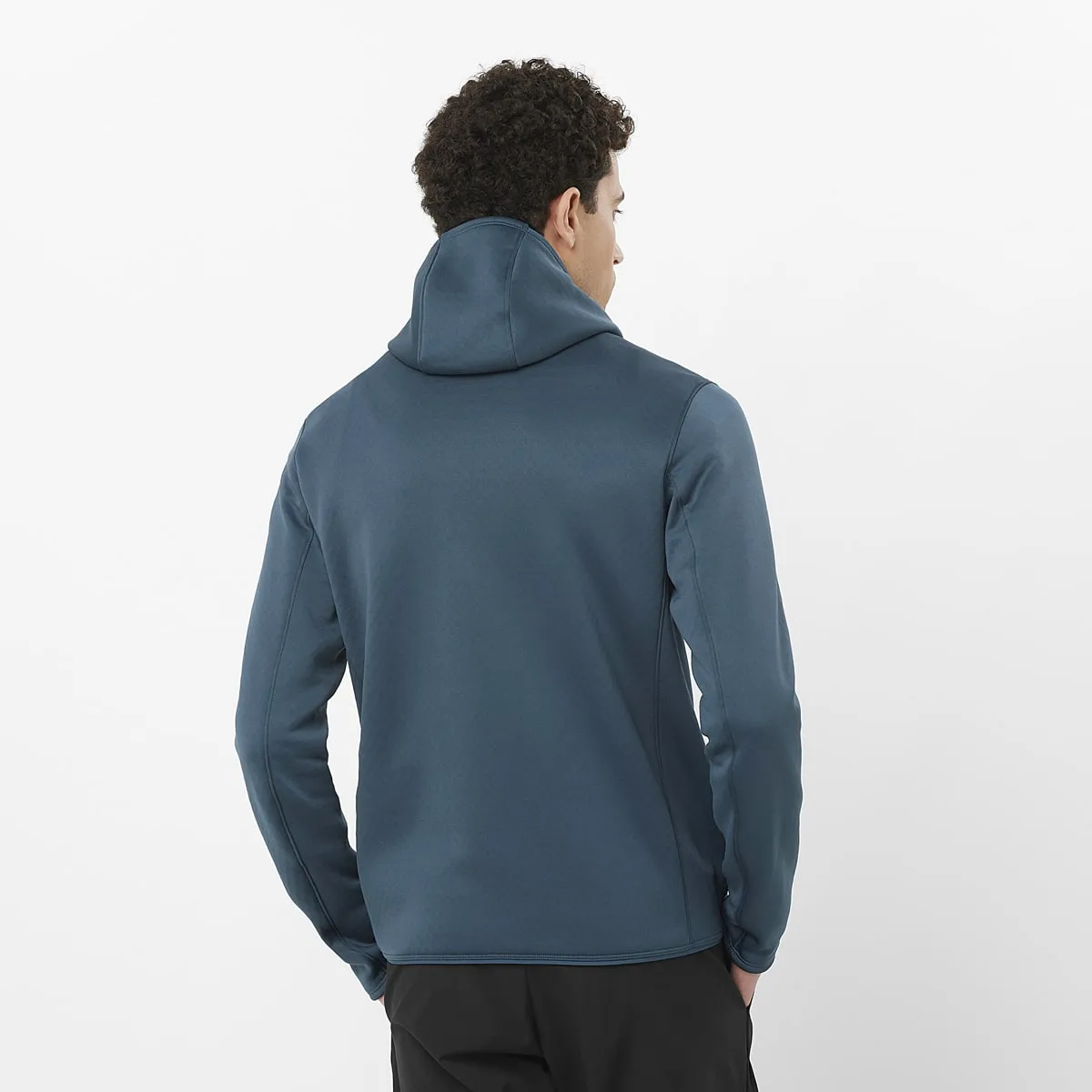 Salomon Men's Sntial Midfleece Midnight Navy