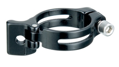 Spændebånd til forskifter 31,8 mm sort