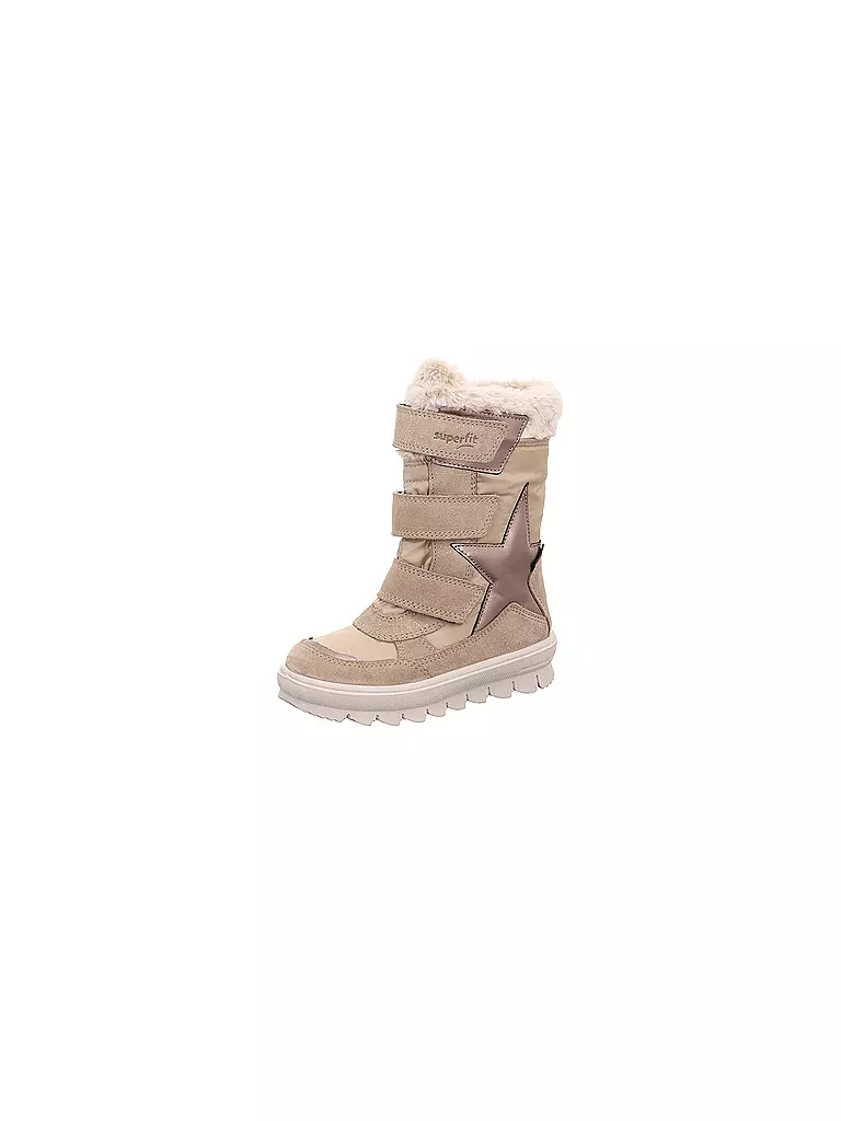 SUPERFIT Mädchen Stiefel beige