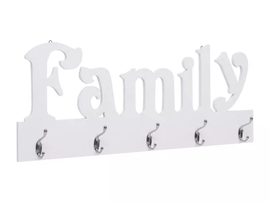 Porte-manteau mural FAMILY 74x29,5 cm