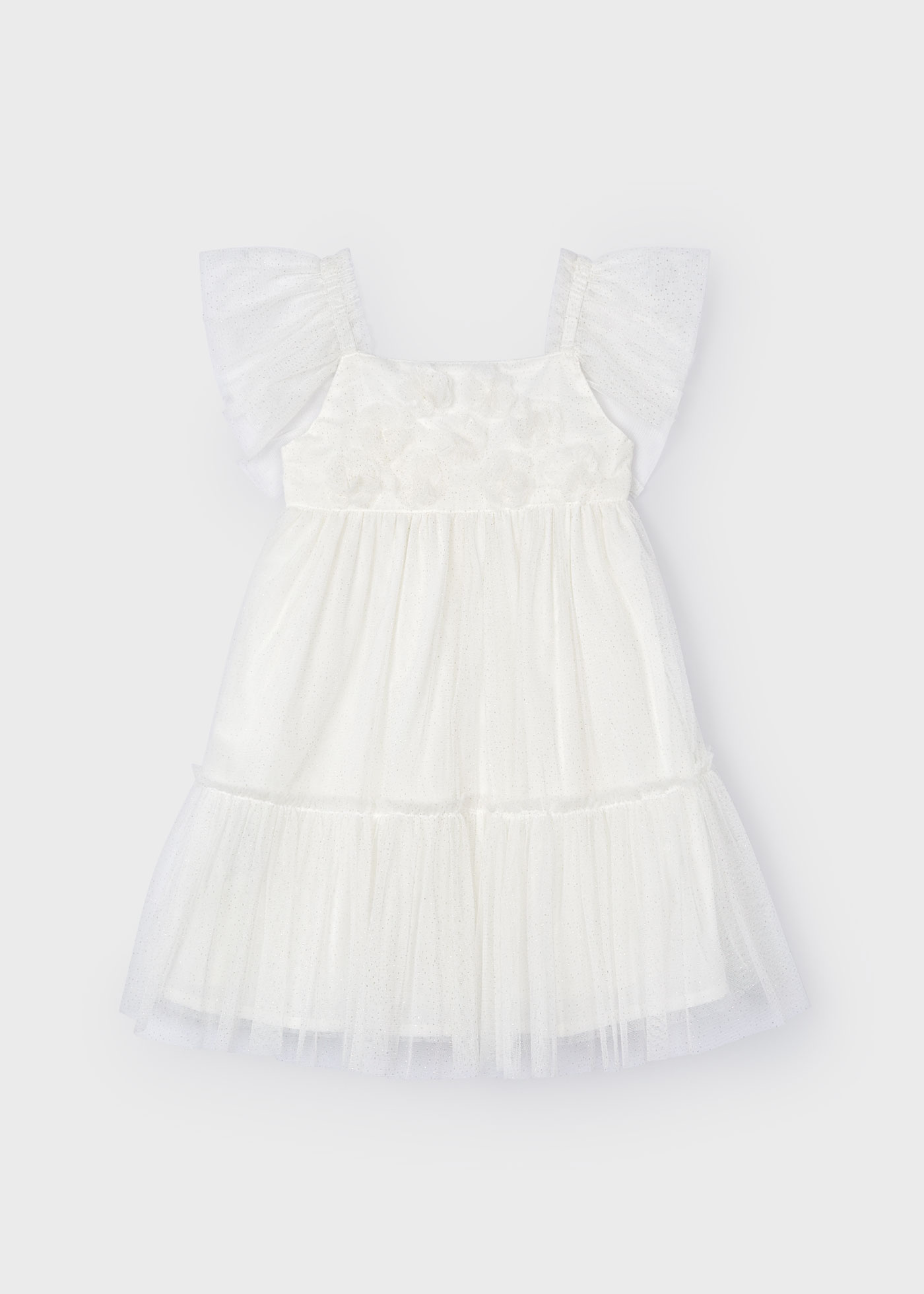 Vestido de tule para meninas