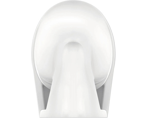 form&style Obira wandclosetset, diepspoel, open rand, glanzend wit met toiletzitting
