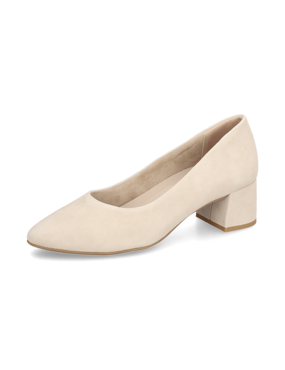 Veloursleder Pumps