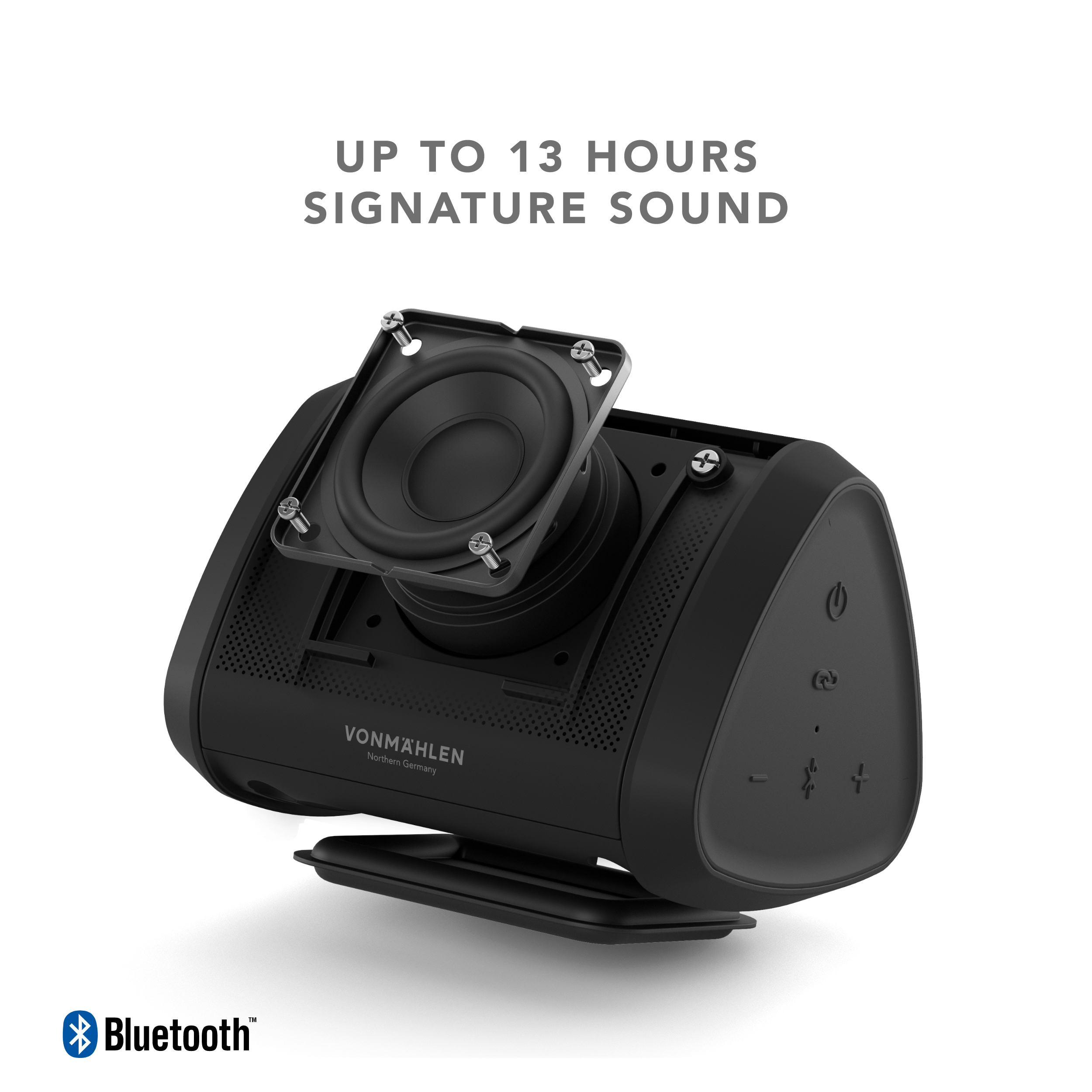 Air Beats Mini Smart Bluetooth Lautsprecher Wireless Speaker IPX6 (ABM00001) - Schwarz