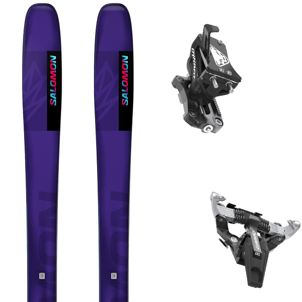 Pack ski de randonnée SALOMON QST 98 + Fix