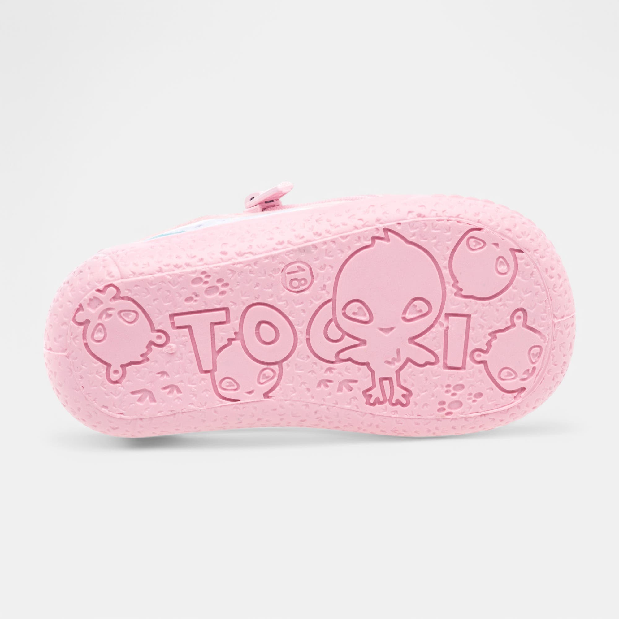 Pantoufles botillons zippés Bébé fille gris