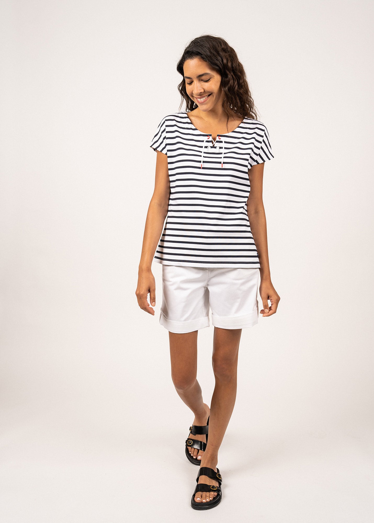 T-shirt rayé Lannilis