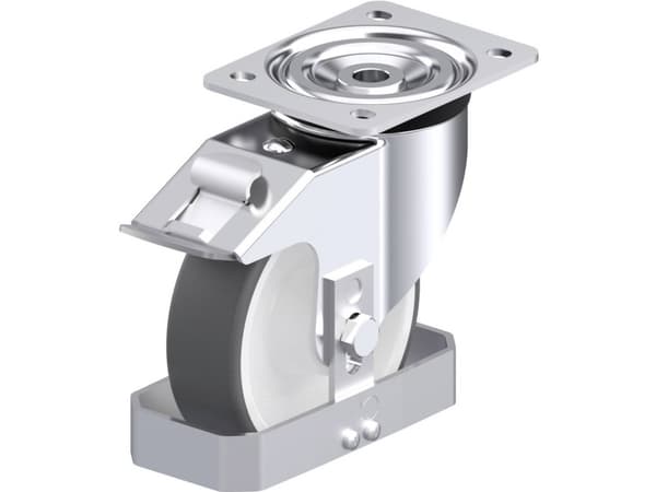 Blickle 846792 L-POTH 150R-FI-FS Styrehjul i stål Hjuldiameter: 150 mm Bæreevne (maks.): 400 kg 1 stk