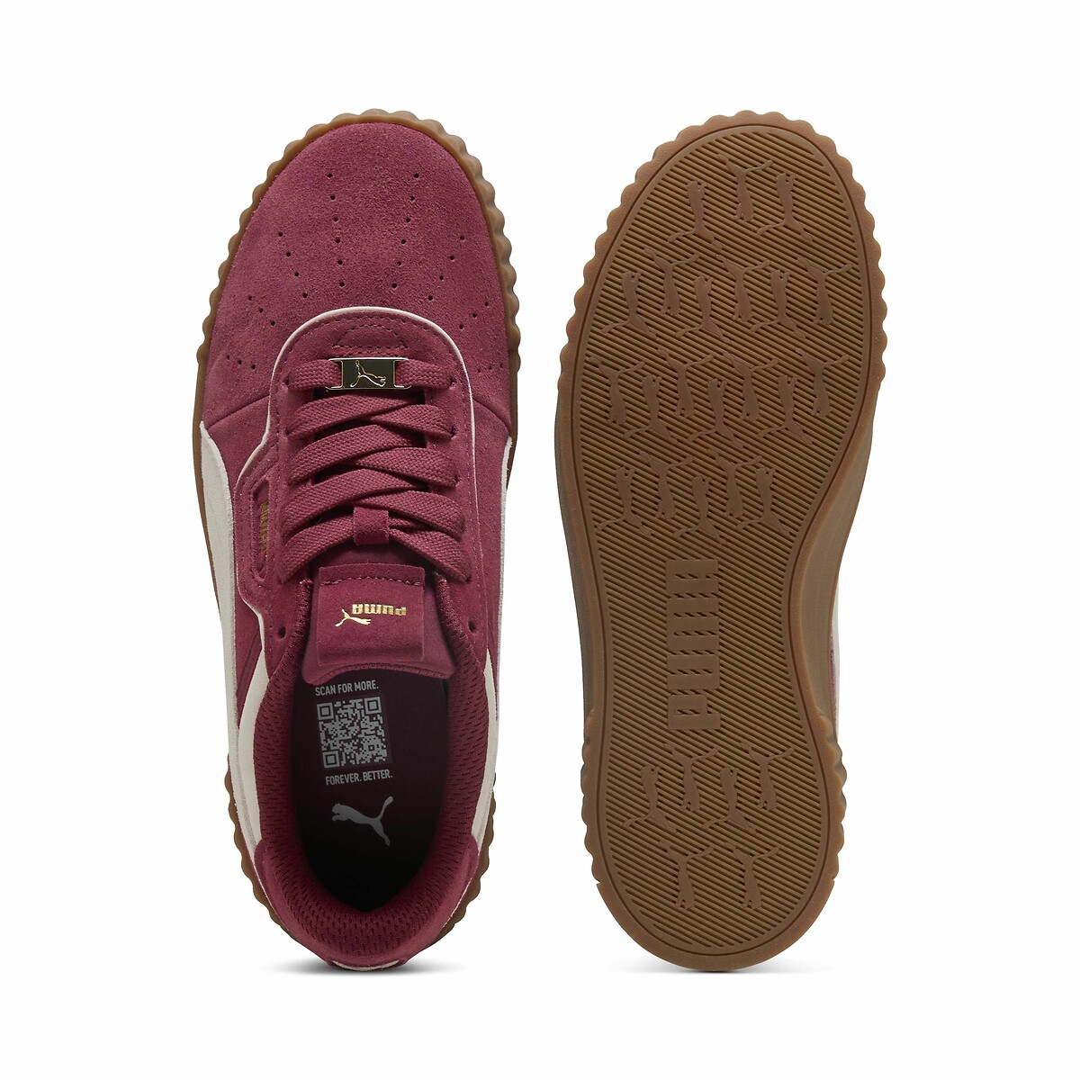 Tênis de couro PUMA Carina 3.0 Luxe