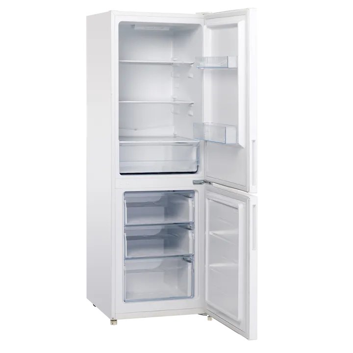 Scandomestic SKF 297 W - Kølefryseskab - bredde: 54 cm - dybde: 55 cm - højde: 159.3 cm - 228 liter - hvid