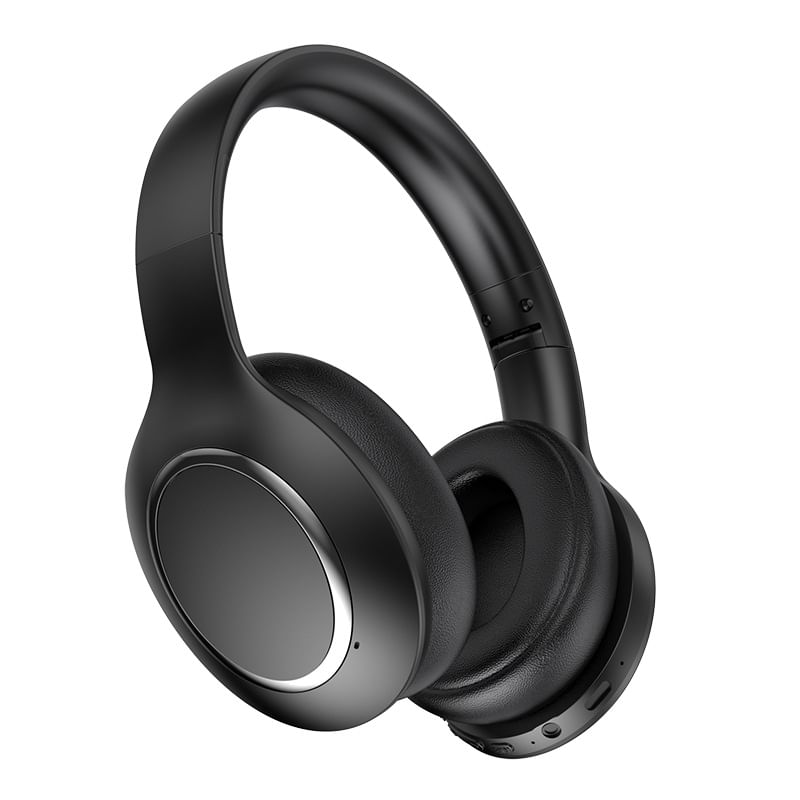 HOMTEC - USB oplaadbare Bluetooth-hoofdtelefoon met actieve ruisonderdrukking