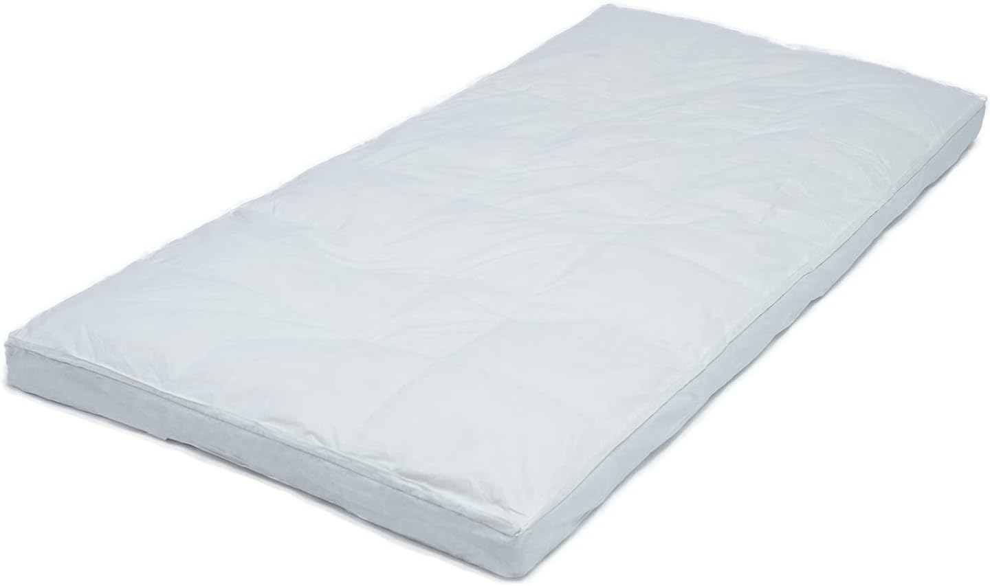 BEFA NATUR Made in Germany Matratzentopper zweilagig 90x200 cm aus 90% Daunen, Allergiker geeignet (Nomite), Öko-Tex 100 Klasse 1 Zertifiziert, EN Standart 12934, Downpass