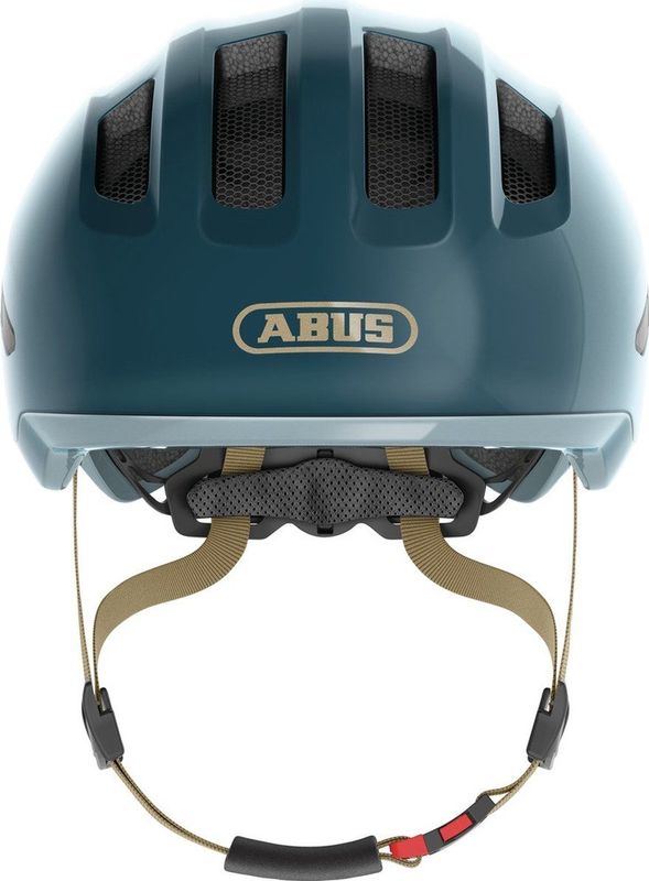 Abus - Smiley 3.0 Ace - Fietshelm - Royal Blue - Gloss White - LED