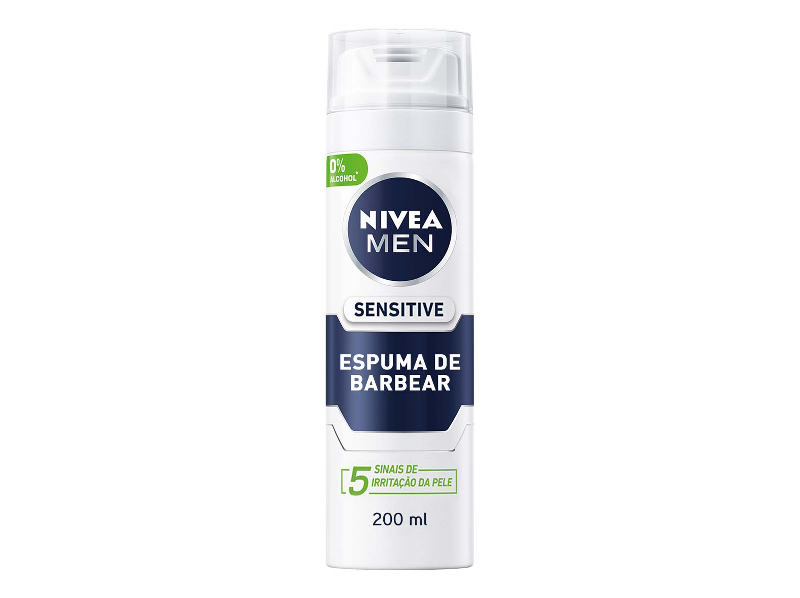 Espuma de Barbear Sensitive NIVEA MEN 200 ml