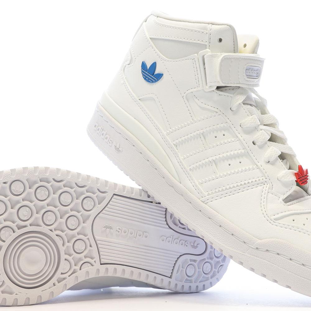 Adidas Baskets Blanches Garçon Adidas Forum
