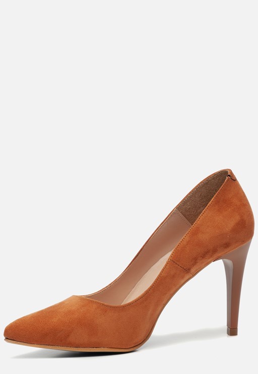 Giulia Pumps cognac Imitatieleer