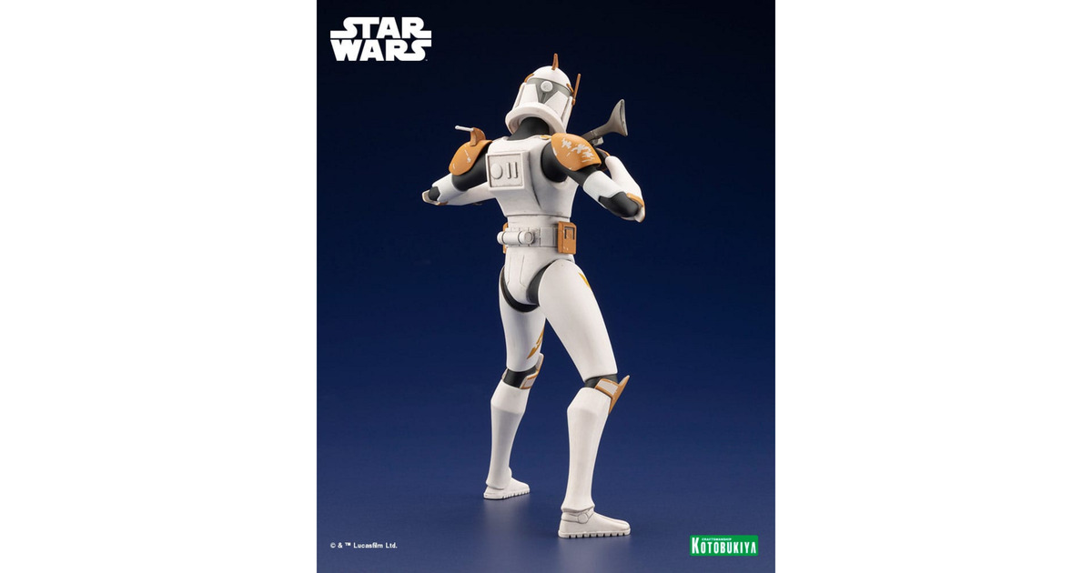 Star Wars The Clone Wars ARTFX Statue 1/10 Commander Cody 17 cm Speelfiguur