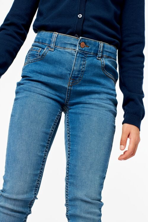 jean enfant modèle skinny bleu moyen