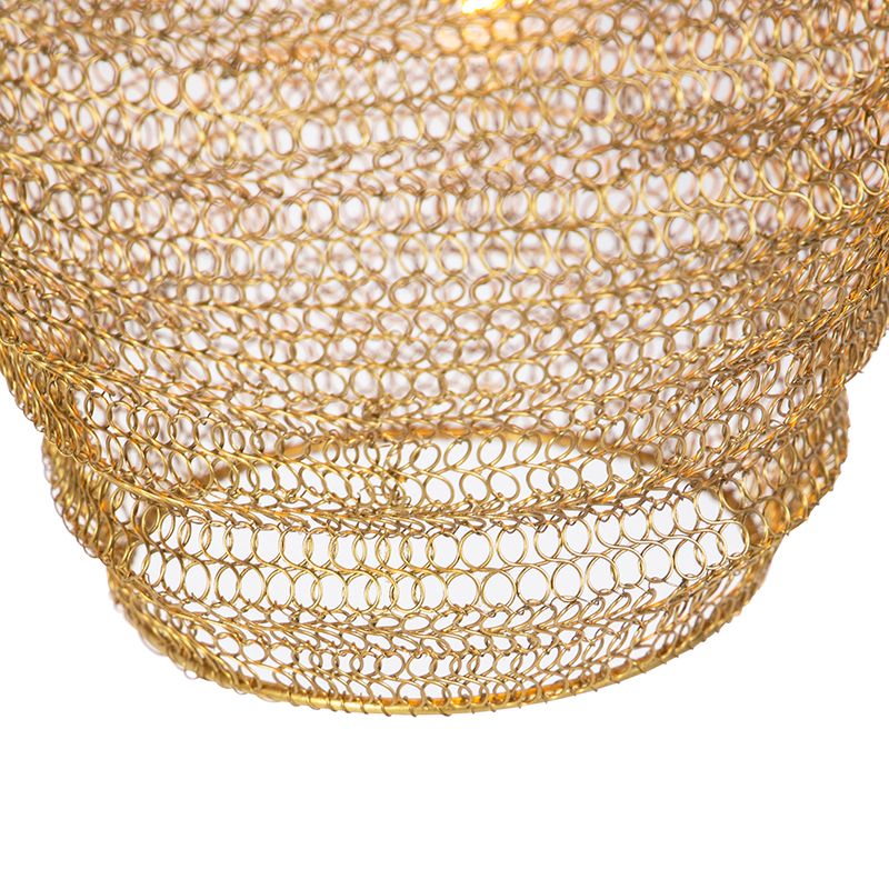 Oosterse hanglamp goud 30 cm - Nidum