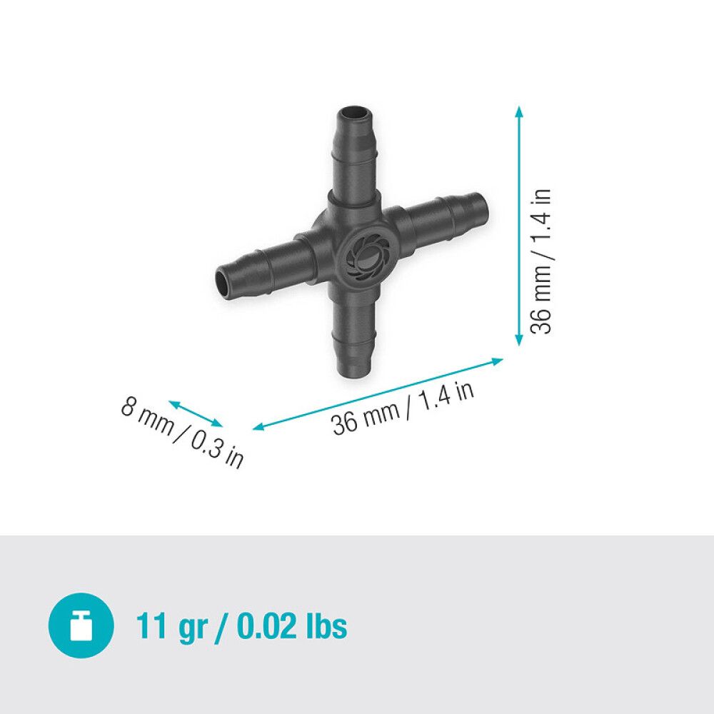 KRYSSKOBLING GARDENA MICRO-DRIP-SYSTEM 3/16