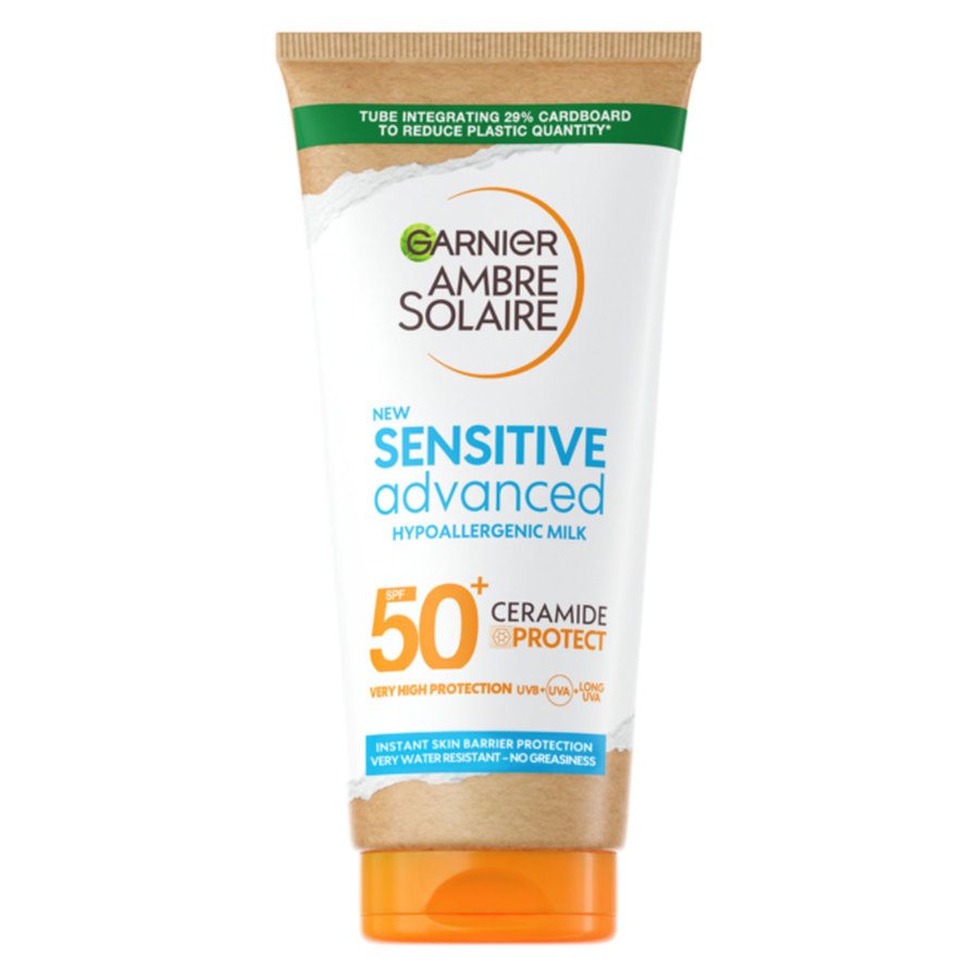 Garnier Ambre Solaire Sensitive Advanced Hypoallergenic Face & Body Sun Protection Lotion SPF50+ 175ml