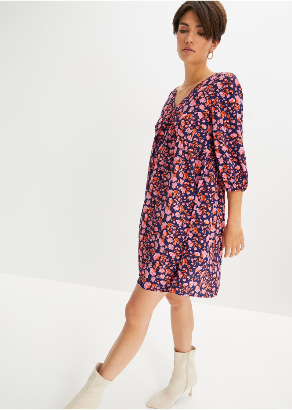 Robe tissée à motif