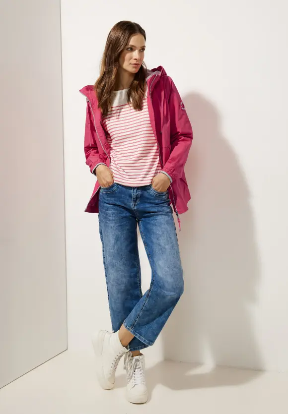 Moderner Windbreaker - joyful pink