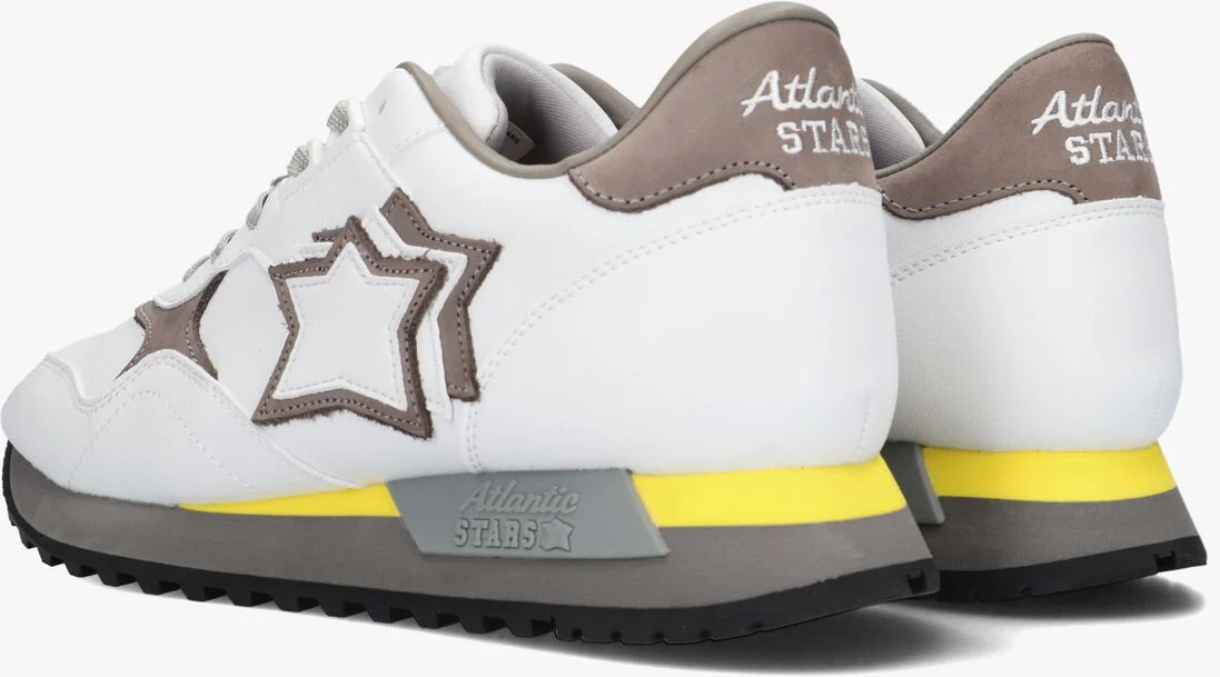 ATLANTIC STARS witte atlantic stars lage sneakers dracoc