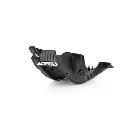 Sabot moteur Acerbis Skid Plate - Noir / Blanc