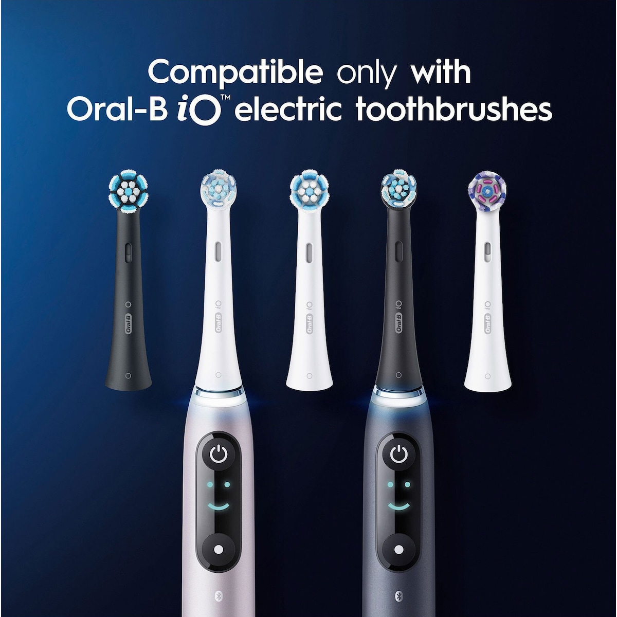 Oral-B iO Ultimate Clean tannbørstehoder 417828 6 pk (hvit)