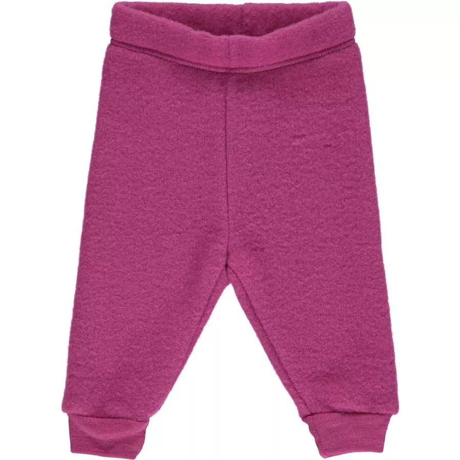 Fred's World Babyhose aus Merinowolle Plum