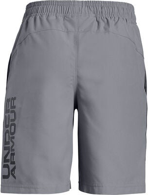 Under Armour UA Woven Graphic Shorts, Steel