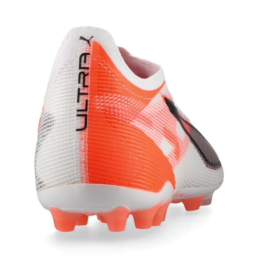 PUMA Ultra 5 Ultimate MG Unlimited - Blanc/Noir/Glowing Red