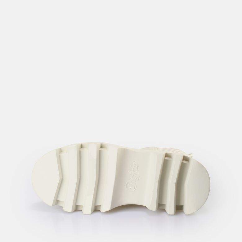 Flora Chelsea HI Bottes vegan, crème