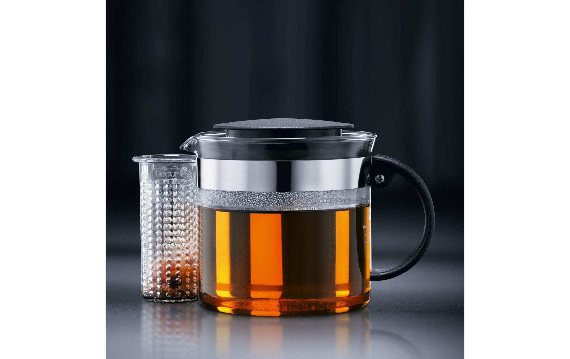 Bodum Teebereiter »Bistro Nouveau 1 l, Transparent«