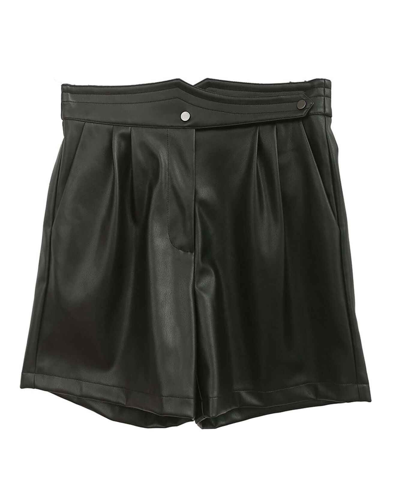 See u Soon Short en simili Lise noir
