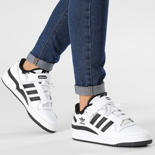 Baskets Femme Forum Low IF2649 Cloud White Core Black