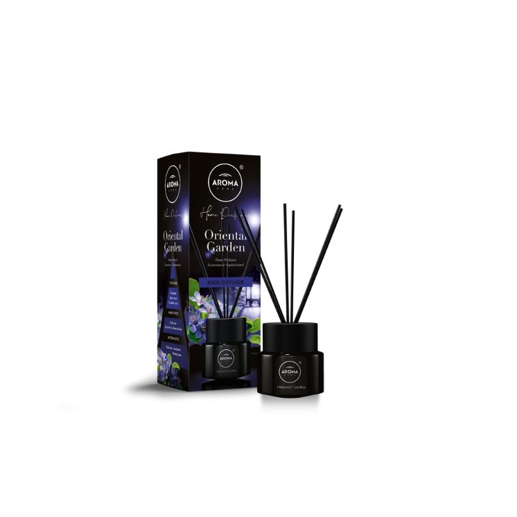 Aroma Home Black Series Oriental Garden geurstokjes 100 ml