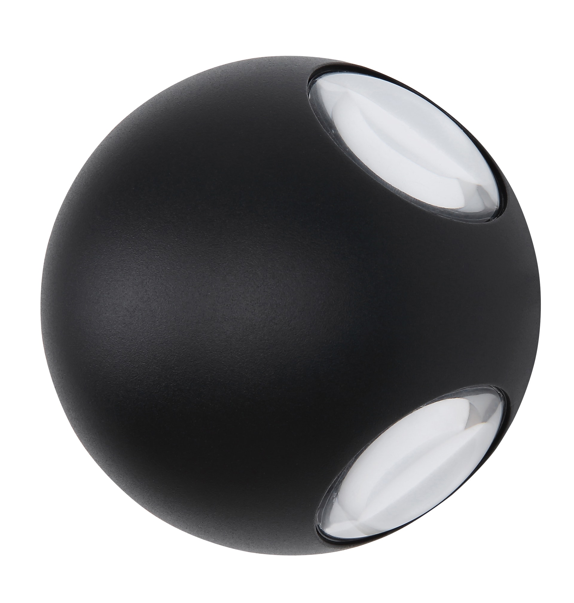 GLOBO LED Außenwandleuchte SLICE 11 cm schwarz