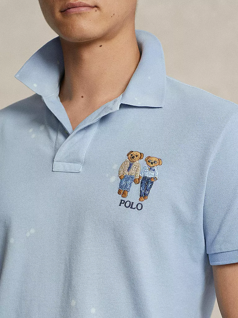 POLO RALPH LAUREN Poloshirt hellblau
