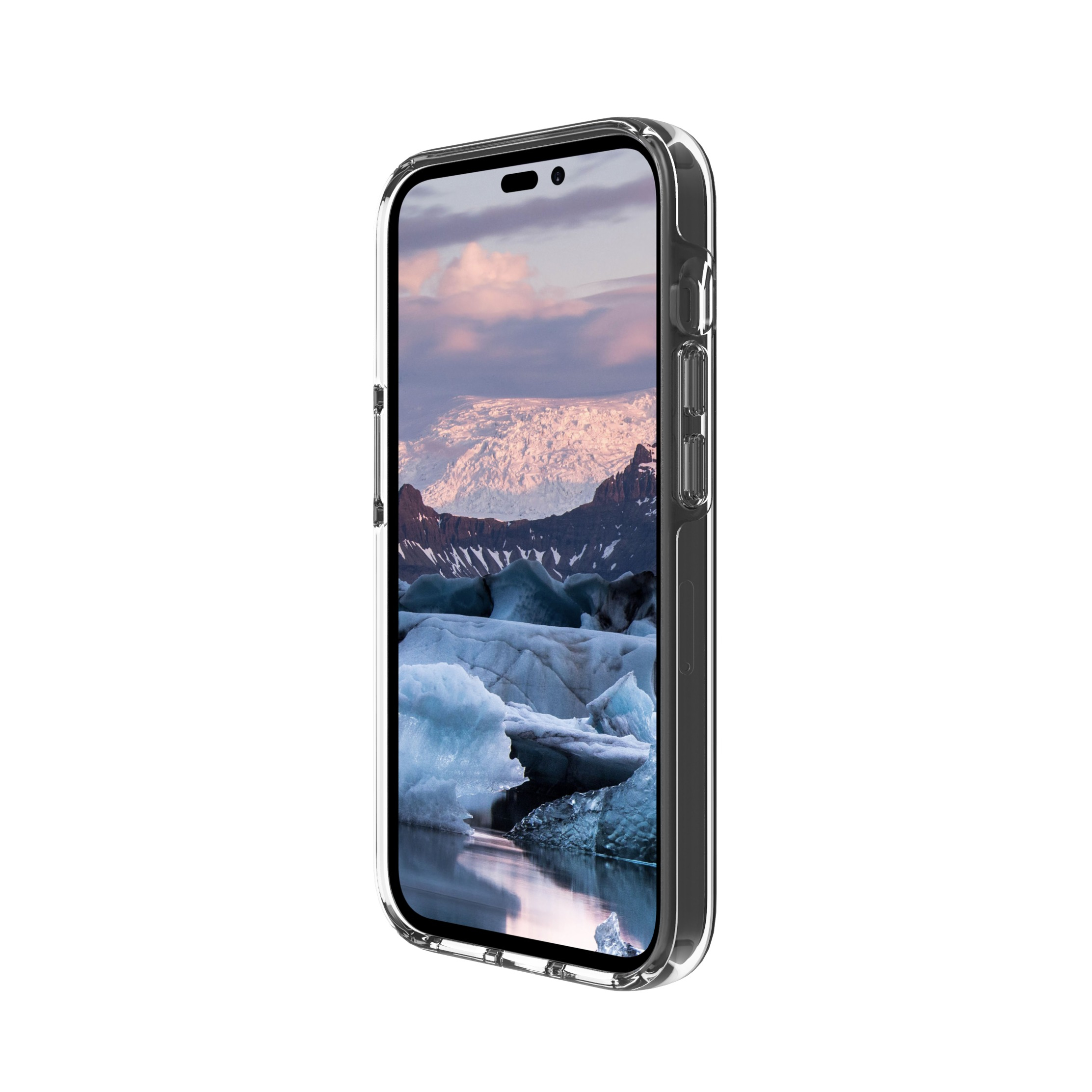 iPhone 14 Pro Hardcase Hülle Clear Case Iceland Pro MagSafe Recycled (IM61CL001628) - Transparent