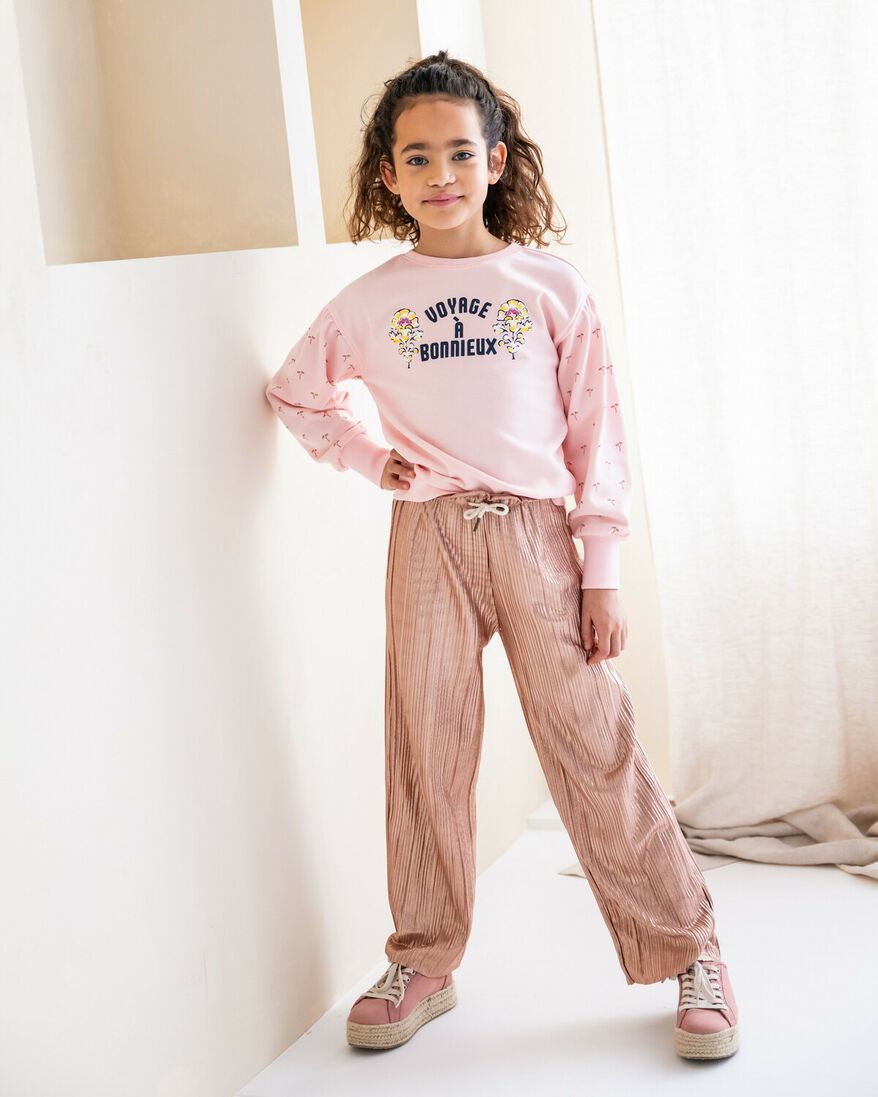 LIKE FLO roze like flo sweater sweater bonnieux