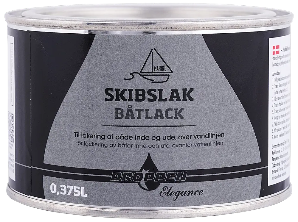 Droppen Elegance Skibslak 0,375 L - mat