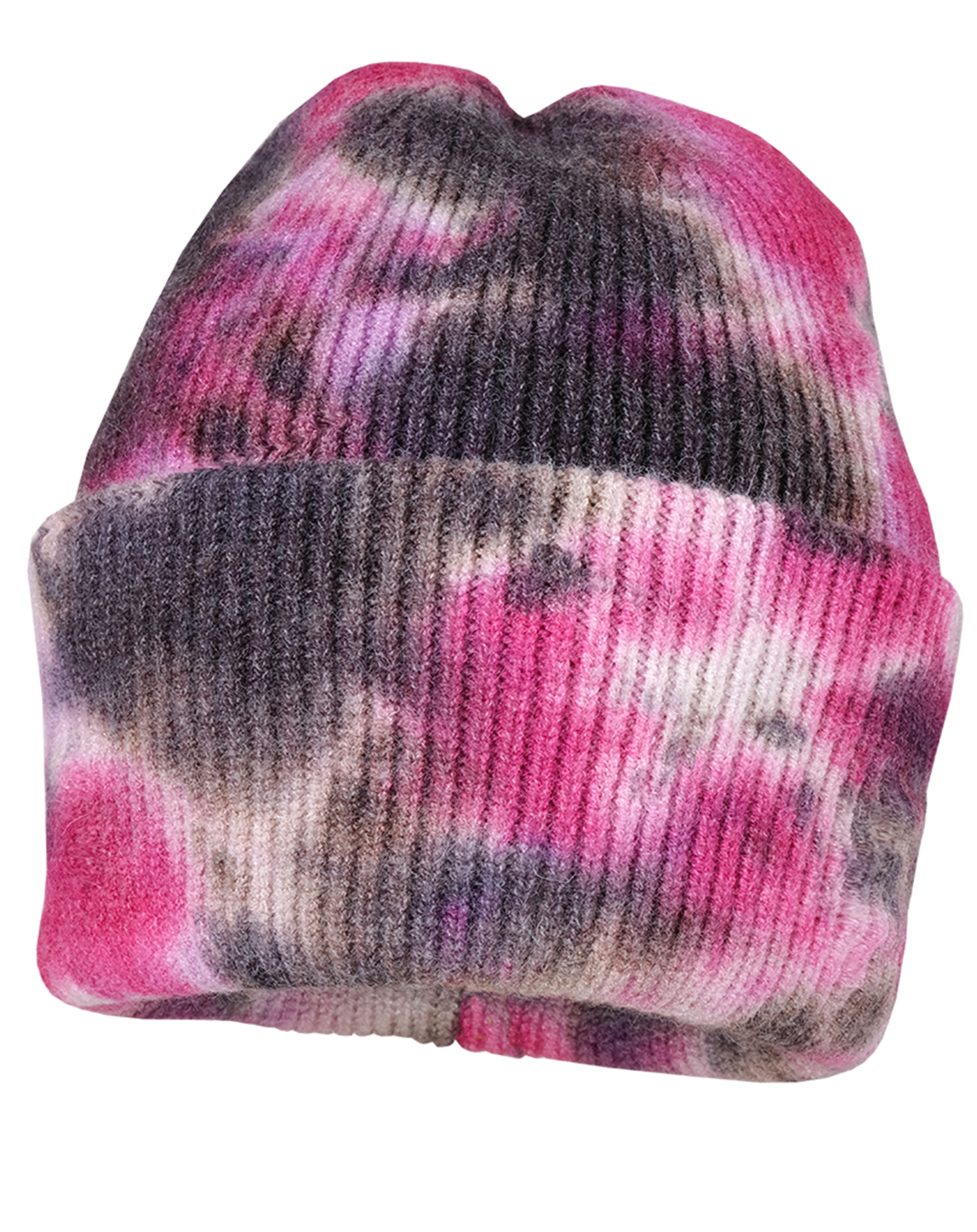 Strick-Beanie BATIC in dunkelpink