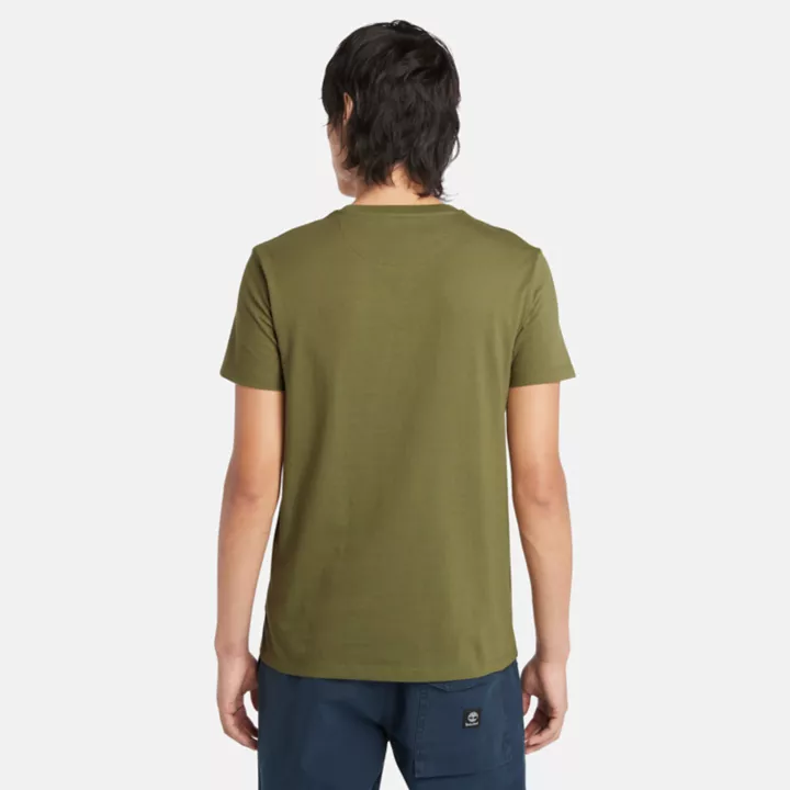 T-shirt Dunstan River pour homme en vert